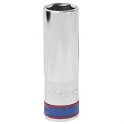 Головка торцевая глубокая шестигранная 1/2", 17 мм KING TONY 423517M TONY