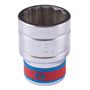 Головка торцевая стандартная двенадцатигранная 1/2", 13/16", дюймовая KING TONY 433026S TONY