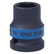 Головка торцевая ударная шестигранная 1/2", 16 мм KING TONY 453516M TONY