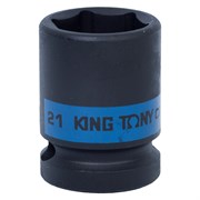 Головка торцевая ударная шестигранная 1/2", 21 мм KING TONY 453521M TONY
