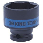 Головка торцевая ударная шестигранная 1/2", 36 мм KING TONY 453536M TONY