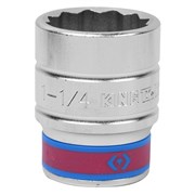 Головка торцевая стандартная двенадцатигранная 3/4", 1-1/4", дюймовая KING TONY 633040S TONY