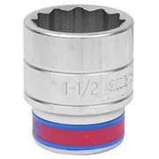 Головка торцевая стандартная двенадцатигранная 3/4", 1-1/2", дюймовая KING TONY 633048S TONY