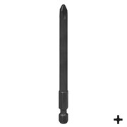 Вставка (бита) торцевая 1/4", Phillips, PH2, 90 мм, для шуруповерта KING TONY 719002P TONY