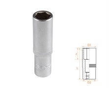 Головка торцевая глубокая шестигранная 3/8", 12 мм AFFIX AF00130012 AF00130012