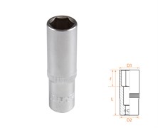 Головка торцевая глубокая шестигранная 3/8", 13 мм AFFIX AF00130013 AF00130013