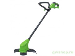 Триммер аккумуляторный G-24 24V GREENWORKS G24LT25K2 ( В комплекте с АКБ 2 ач. и зу. ) Greenworks 2107207