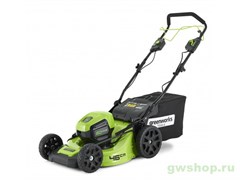 Газонокосилка самоходная бесщеточная аккумуляторная GD-60 60V GREENWORKS GD60LM46SP Greenworks 2502907