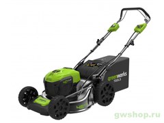 Газонокосилка аккумуляторная Самоходная G-MAX 40V GREENWORKS GD40LM46SP Greenworks 2506807