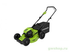 Газонокосилка аккумуляторная G-MAX 40V GREENWORKS GD40LM46HP без АКБ и ЗУ Greenworks 2514407