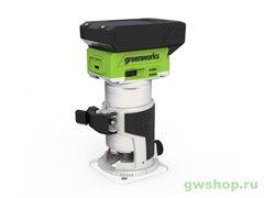 Фрезер аккумуляторный GREENWORKS G24RO 24V без АКБ и ЗУ Greenworks 3502507 Фрезер аккумуляторный GREENWORKS G24RO 24V без АКБ и ЗУ Greenworks 3502507