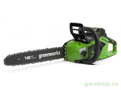Пила цепная аккумуляторная G-MAX 40V GREENWORKS GD40CS18 с АКБ 5 Ач и ЗУ Greenworks 2005807K5
