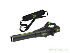 Воздуходув аккумуляторный GREENWORKS GD82ABIIK5 82V 1хАКБ 5 Ач и ЗУ Greenworks 2407007UB