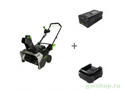 Аккумуляторный снегоуборщик Greenworks GD82SN22, 82V + Акб 8 А*ч и ЗУ Greenworks 2603307UH