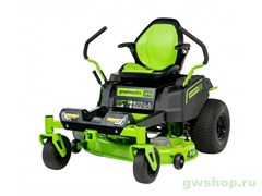 Райдер аккумуляторный GREENWORKS Zero Turn GC82ZT107 с АКБ 5Ач и ЗУ Greenworks 7404107UB Райдер аккумуляторный GREENWORKS Zero Turn GC82ZT107 с АКБ 5Ач и ЗУ Greenworks 7404107UB