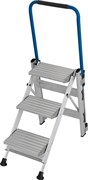 Складной трап с поручнем Krause Stabilo Professional 3 ступени 810526
