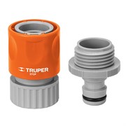 Коннектор для шланга Truper CLICK-ACC 12722 быстрозащелкивающийся