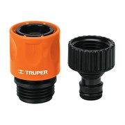 Коннектор для шланга Truper CLICK-GR 12724 быстрозащелкивающийся