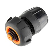 Коннектор для шланга Amigo с soft-покрытием серия XXL 79504 с аквастопом 3/4"