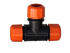 Переходник Amigo 74008 для шлангов 1/2"-1/2"-1/2", Т-образный