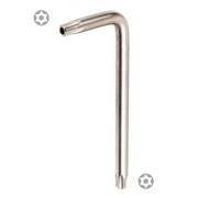 Ключ Г-образный Torx, Т10H, 18,0 х 50,0 мм, с отверстием KING TONY 114710R Tony