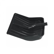 Лопата снеговая, 360 х 400 мм, без черенка, пластмассовая, без окантовки, Сибртех 61577