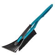 Щетка-сметка для снега со скребком 530 мм, бирюзовая Sparta 552985