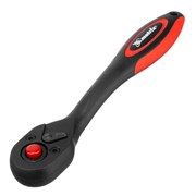 Ключ-трещотка 1/4, 72 зуба, с быстрым сбросом, CrV, двухкомпонентная рукоятка Matrix 14094