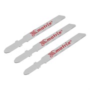 Полотна для электролобзика по дереву, 3 шт, 50 х 1.2 мм, HCS, EU- хвостовик Matrix 78140