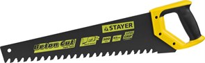 Ножовка по пенобетону Stayer Cobra-Beton 20TPI/500мм 2-15096