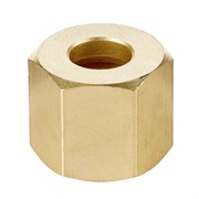 Гайка накидная М14х1,5, латунь Сварка