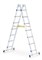 Двухсторонняя алюминиевая стремянка Zarges Z200 2x10 44850 - фото 100954