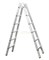 Двухсторонняя алюминиевая стремянка Zarges Z300 2x14 42414 - фото 101069