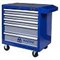 Синяя инструментальная тележка MACTAK, 5 ящиков 521-05581B - фото 143639 Синяя инструментальная тележка MACTAK, 5 ящиков 521-05581B - фото 143639