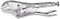 Зажимные щипцы Irwin Vise-Grip с фиксатором тип 7R/175 мм T0302EL4 - фото 175067