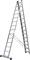 Алюминиевая трехсекционная лестница Сибин 3x14 38833-14 - фото 261663 Алюминиевая трехсекционная лестница Сибин 3x14 38833-14 - фото 261663