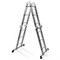 Универсальная лестница трансформер 4x4 с большим замком - фото 279072 Универсальная лестница трансформер 4x4 с большим замком - фото 279072
