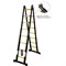 Лестница-стремянка телескопическая Профи 1,6м/3,2м 5 ступеней - фото 279119 Лестница-стремянка телескопическая Профи 1,6м/3,2м 5 ступеней - фото 279119