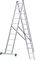 Алюминиевая трехсекционная лестница Новая Высота NV 123 3x10 1230310 - фото 289023 Алюминиевая трехсекционная лестница Новая Высота NV 123 3x10 1230310 - фото 289023
