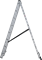 Алюминиевая трехсекционная лестница Новая Высота NV 123 3x8 1230308 - фото 289167 Алюминиевая трехсекционная лестница Новая Высота NV 123 3x8 1230308 - фото 289167