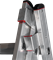 Алюминиевая трехсекционная лестница Новая Высота NV 323 3х7 3230307 - фото 289403 Алюминиевая трехсекционная лестница Новая Высота NV 323 3х7 3230307 - фото 289403