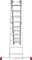 Алюминиевая трехсекционная лестница Новая Высота NV 523 3х9 5230309 - фото 289513 Алюминиевая трехсекционная лестница Новая Высота NV 523 3х9 5230309 - фото 289513