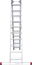 Алюминиевая трехсекционная лестница Новая Высота NV 523 3х10 5230310 - фото 289538 Алюминиевая трехсекционная лестница Новая Высота NV 523 3х10 5230310 - фото 289538