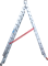 Алюминиевая трехсекционная лестница Новая Высота NV 523 3х12 5230312 - фото 289591 Алюминиевая трехсекционная лестница Новая Высота NV 523 3х12 5230312 - фото 289591