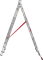 Алюминиевая трехсекционная лестница Новая Высота NV 323 3х11 3230311 - фото 289818 Алюминиевая трехсекционная лестница Новая Высота NV 323 3х11 3230311 - фото 289818
