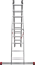 Алюминиевая трехсекционная лестница Новая Высота NV 323 3х9 3230309 - фото 289912 Алюминиевая трехсекционная лестница Новая Высота NV 323 3х9 3230309 - фото 289912