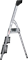 Алюминиевая стремянка Новая Высота NV1118 3 ступени 1118103 - фото 291191 Алюминиевая стремянка Новая Высота NV1118 3 ступени 1118103 - фото 291191