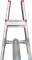 Алюминиевая садовая стремянка Новая Высота NV5191 6 ступеней 5191106 - фото 292005 Алюминиевая садовая стремянка Новая Высота NV5191 6 ступеней 5191106 - фото 292005