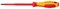 Диэлектрическая отвертка KNIPEX SL3 100мм KN-982030 - фото 30314