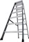 Двухсторонняя анодированная стремянка Krause SePro D 2х7 125842 - фото 318744 Двухсторонняя анодированная стремянка Krause SePro D 2х7 125842 - фото 318744